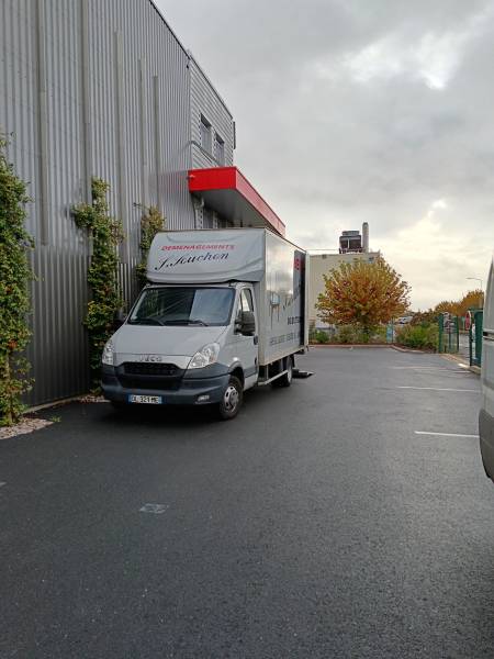 DEMENAGEMENT DEPUIS UN LIEU DE STOCKAGE