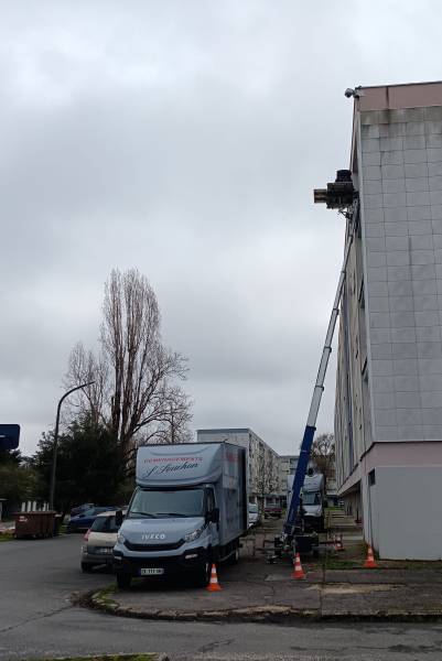 Déménagement urgent au meilleur prix d'un appartement en étage à Libourne